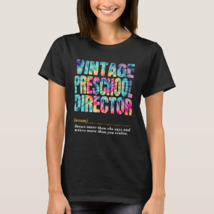 Camiseta Semana de Apreciación de Director de Preescolar de