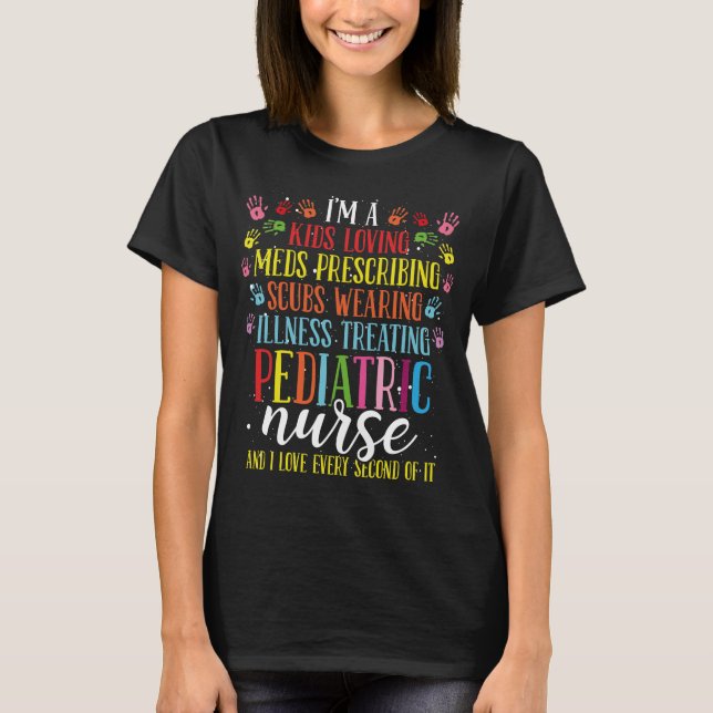 Camiseta Semana de Apreciación de la Enfermería PEDS para E (Anverso)