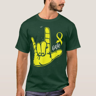 Camiseta Semana de Concienciación sobre el Cáncer Infantil 