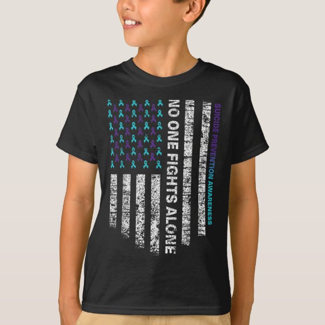 Camiseta Semana de Concientización sobre Prevenció (Anverso)