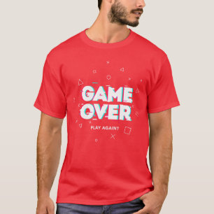 Camiseta Semana de Juegos Game Over divertido