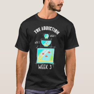 Camiseta Semana de la Adicción 1 2 3 Productor De Pescado D