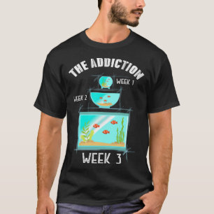 Camiseta Semana de la Adicción 1 2 3 Productor De Pescado D