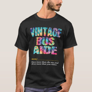 Camiseta Semana de la Apreciación de la Ayuda a los Autobus