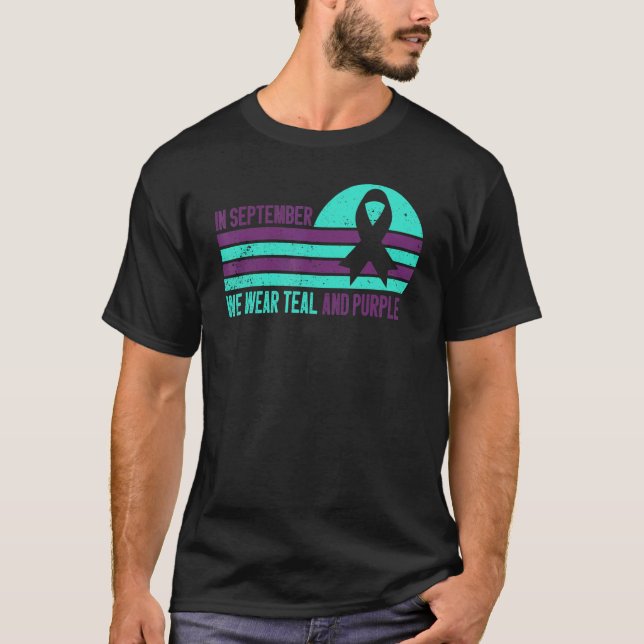 Camiseta Semana De Prevención Del Suicidio En Septiembre Us (Anverso)