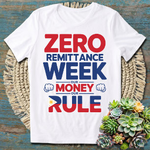 Camiseta Semana de Remesas Cero - Empoderamiento financiero