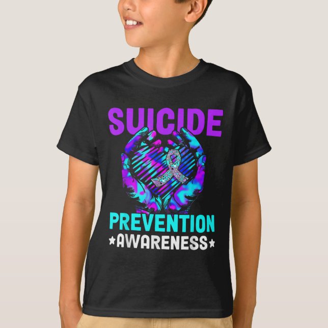 Camiseta Semana de Sensibilización sobre Prevención del Sui (Anverso)