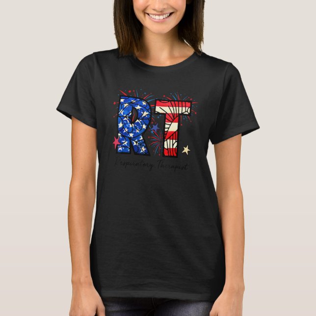 Camiseta Semana De Terapia Respiratoria Respiratoria Rt (Anverso)
