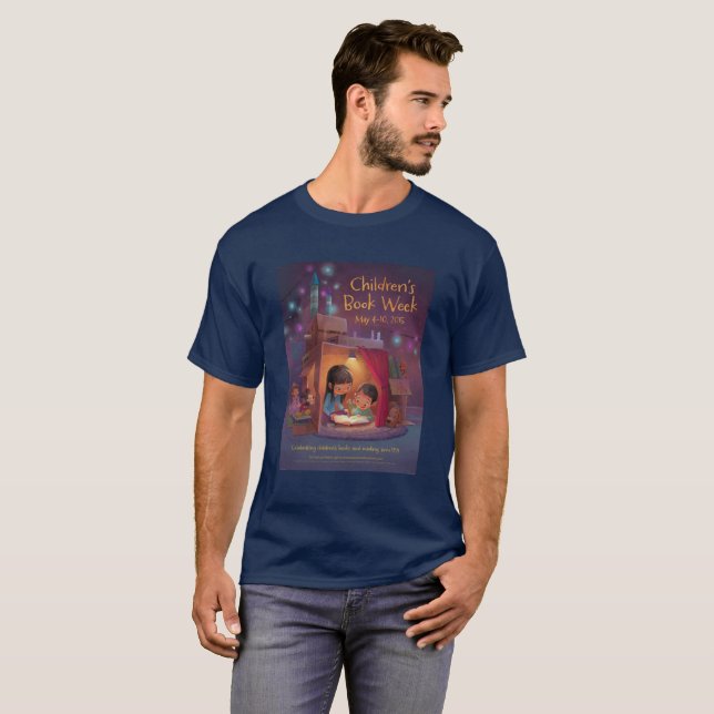 Camiseta Semana del Libro Infantil 2015 (Anverso completo)