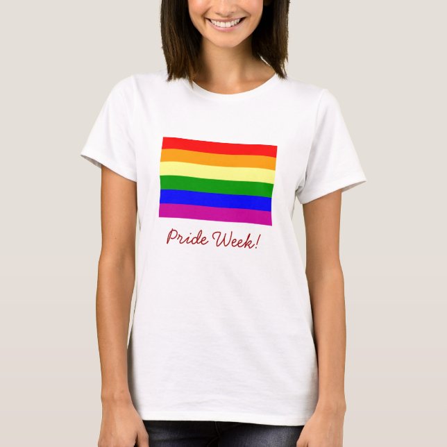 Camiseta Semana del Orgullo (Anverso)