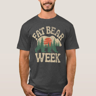 Camiseta Semana del Oso Gordo Amante de la Naturaleza Prote