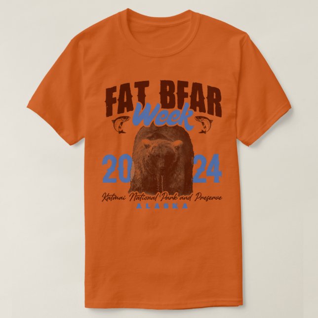 Camiseta Semana del oso graso 2024 (Diseño del anverso)