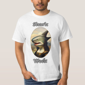 Camiseta Semana del tiburón mona lisa