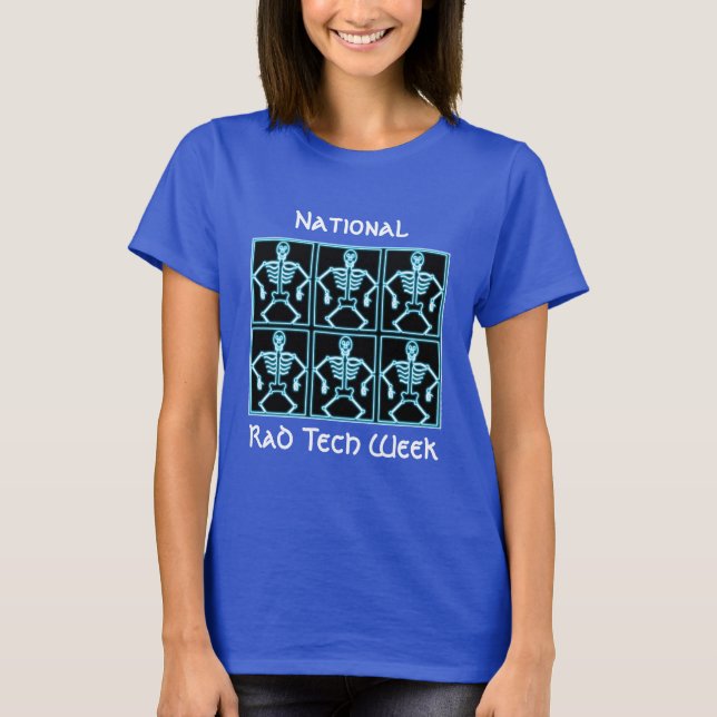 Camiseta "Semana nacional de la tecnología del Rad" con las (Anverso)