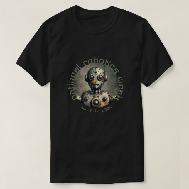 Camiseta Semana Nacional de Robótica (Diseño del anverso)