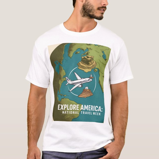 Camiseta Semana Nacional de Viajes y Turismo (Anverso)