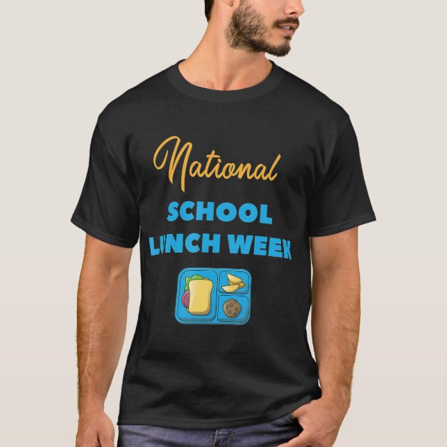 Camiseta Semana Nacional del Almuerzo Escolar (Anverso)