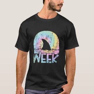 Camiseta Semana Retro De La Aleta De Tiburón 2023 El Techo