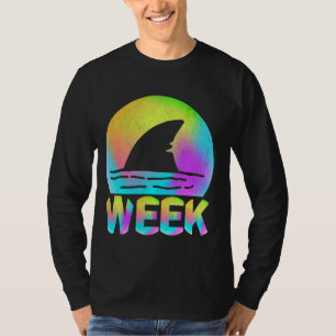 Camiseta Semana Retro De La Aleta De Tiburón 2024 Aguante D