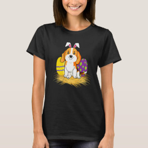 Camiseta Semana Santa Beagle Dog Holiday Bunny Oars Y Color