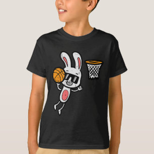Camiseta Semana Santa Bunny Basketball Dunk Deportes Niños
