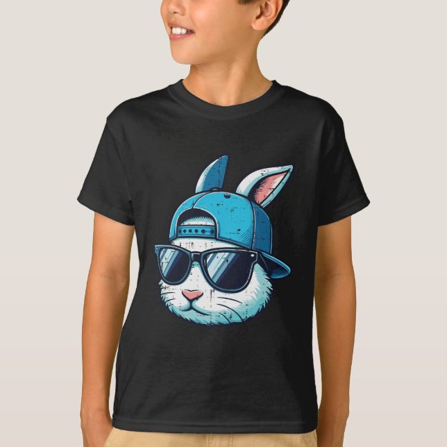 Camiseta Semana Santa Bunny Cara Vender Cap Sungles Rabbit  (Anverso)
