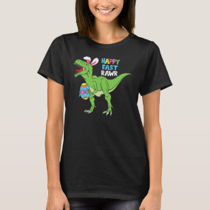 Camiseta Semana Santa Bunny East Rex Dinosaur Egre Happy Ea