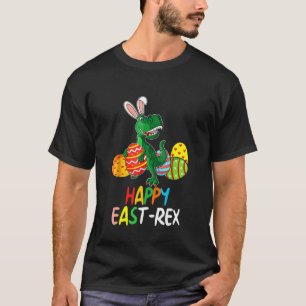 Camiseta Semana Santa Bunny East Rex Dinosaur Egre Happy Ea