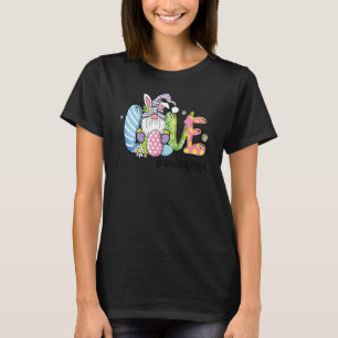 Camiseta Semana Santa Bunny Gnome Amor Partera Vida Nacimie