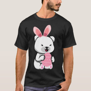 Camiseta Semana Santa Caza de Huevo Conejo Oso Polar Día de