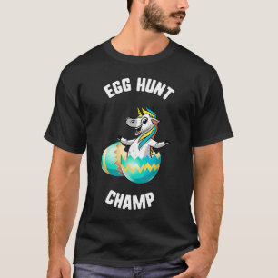 Camiseta Semana Santa Caza de Huevos Champ Unicornio Huevos