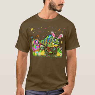 Camiseta Semana Santa Chameleon Bunny Egg Hung Chameleon Ea
