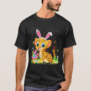 Camiseta Semana Santa Cheetah Bunny Egg Hunting Cheetah Eas