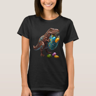 Camiseta Semana Santa Conejana Pascua Dinosaurio Huevo Noch