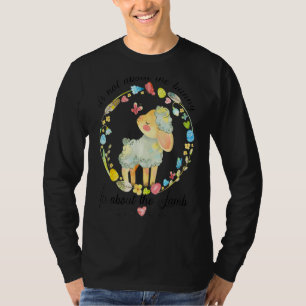 Camiseta Semana Santa Cristiana No Sobre La Comida Floral B
