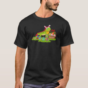 Camiseta Semana Santa De Iguana Caza De Huevos Conejito Igu