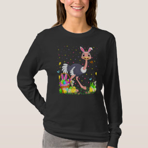 Camiseta Semana Santa de la caza de huevos de avestruz de a