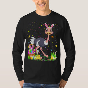 Camiseta Semana Santa de la caza de huevos de avestruz de a
