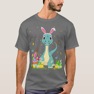 Camiseta Semana Santa Dinosaurios Bunny Egg Caza Dinosaurio