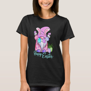 Camiseta Semana Santa Gnome Caza de Huevos Cesta Conejo Cut