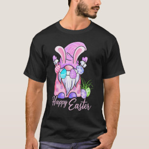 Camiseta Semana Santa Gnome Caza de Huevos Cesta Conejo Cut