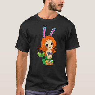 Camiseta Semana Santa Mermaid Bunny Easter Merbunny Huevos