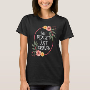 Camiseta Semana Santa No Perfecta Solamente Perdonado Crist