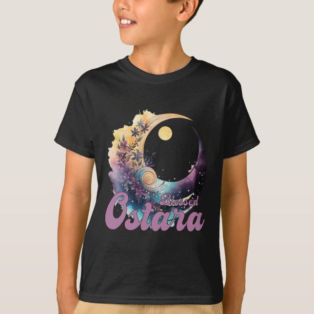 Camiseta Semana Santa Ostara Eostre Pagan Witchcraft Spring (Anverso)