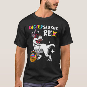 Camiseta Semana Santa T Rex Dinosaurio Huevo Caza Dino Bunn