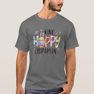 Camiseta Semana Santa Una Biblioteca Adorable Bunny Easter