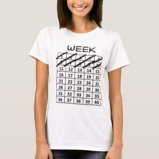 Camiseta Semanas Embarazadas