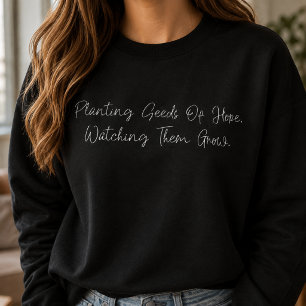 Camiseta Sembrando Semillas De Esperanza Viéndolas Crecer E