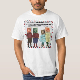 Camiseta Semejanza sospechosa