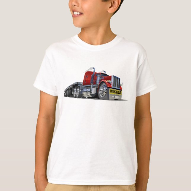Camiseta semi-camión personalizado (Anverso)